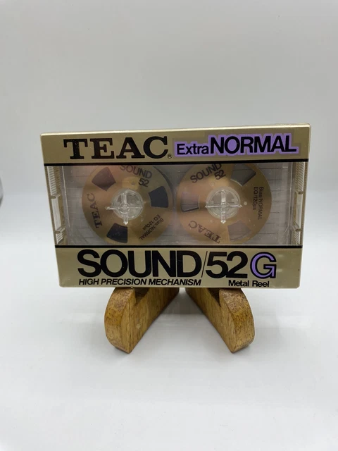 Metal Tape Cassette Audio TEAC Extra Normal Sound 52G Scellée