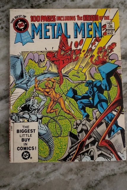 Metal Men- Blue Ribbon Digest Vol 5, #34 (Mar 1983)  Best of DC Comics 100 pages