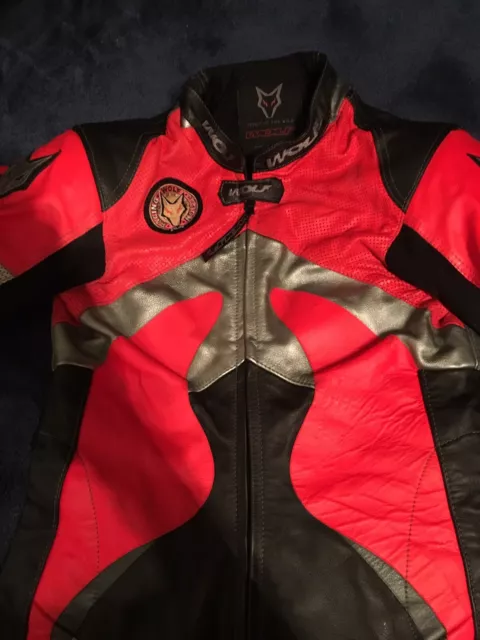 Wolf one piece best sale leathers