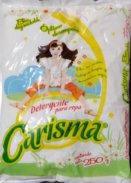 CARISMA DETERGENTE POLVO / POWDER DETERGENT-  250g - ENVIO GRATIS