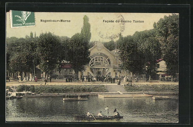 CPA Nogent-sur-Marne, Facade du Casino Tanton