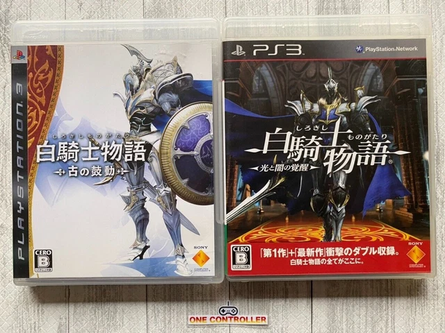 SONY PlayStation 3 PS3 White Knight Chronicles 2games set  from Japan