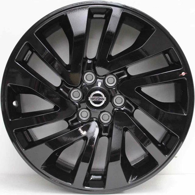 GENUINE NISSAN NAVARA np300 d23 wheels in satin black 18