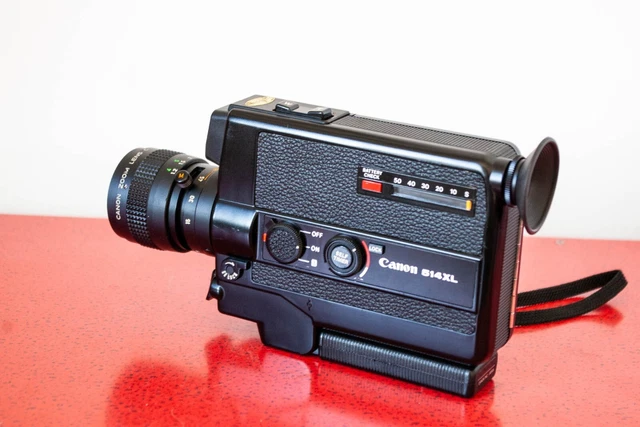 [EXC+] 3 Days CANON 514XL Super 8 movie camera Fully Working FREE SHPPNG WRLWIDE