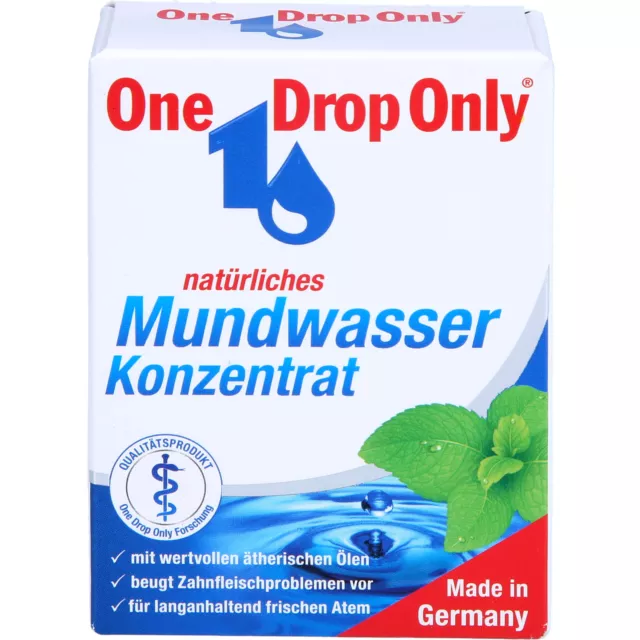 One Drop Only natürliches Mundwasser Konzentrat, 25 ml Lösung 3277788