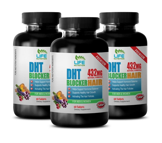 SUPER ANTIOXIDANT SUPPLEMENT DHT BLOCKER HAIR COMPLEX pumpkin seed
