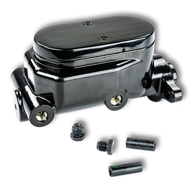 Right Stuff Detailing Dbmc56b For 67-72 Gm Car/Trucks Master Cylinder Dual Blk