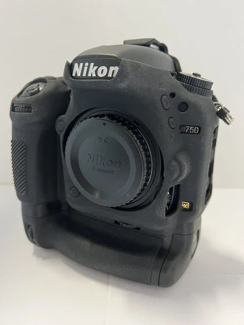 Nikon D750 24.3 MP Digital SLR Camera - Black (Body Only) with ￼ accessories
