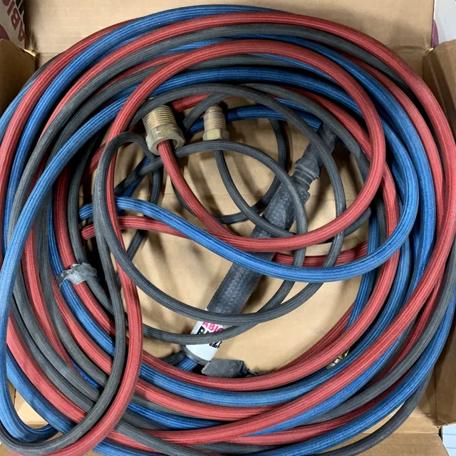 Abicor Binzel 20P-25-R 25' Braided Torch Hose