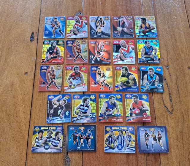 2000s AFL Hot Shot Footy Tazos Bundle Of 23 - FREE POSTAGE Au