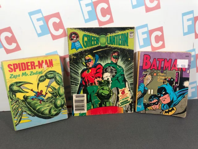 USED DC Blue Ribbon Digest #4 Green Lantern Spider-Man Zaps Zodiac Batman Caper