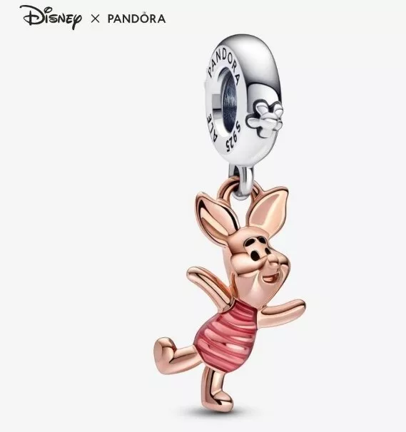 Genuine Pandora Disney Winnie The Pooh Piglet Dangle Charm NEW.