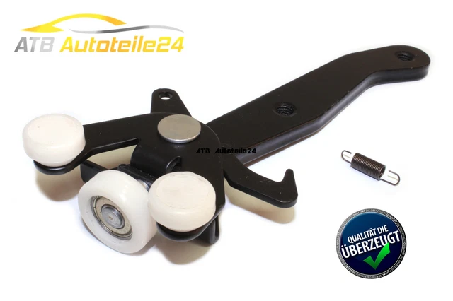 Zerbino In Velluto Di Lusso Su Misura Per VW T5 Multivan E California Beach Con 1 Anta - Nero, Antiscivolo