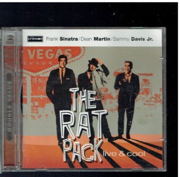 FRANK SINATRA DEAN Martin Sammy Davis Jr The Rat Pack Live & Cool 2Xcd ...
