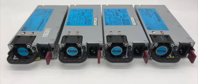 HP ProLiant DL380 G6, DL360 G7 460W Power Supply - DPS-460EB - 4 Units