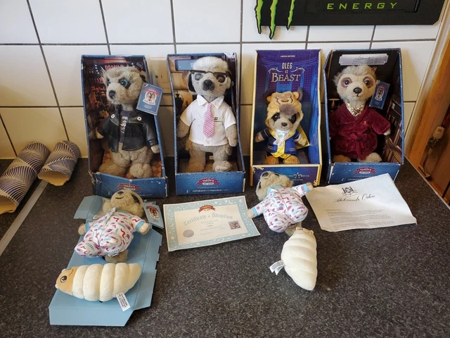 Compare The Meerkat Plush Soft Toys Bundle Job Lot Oleg Beast Aleksandr Vassily