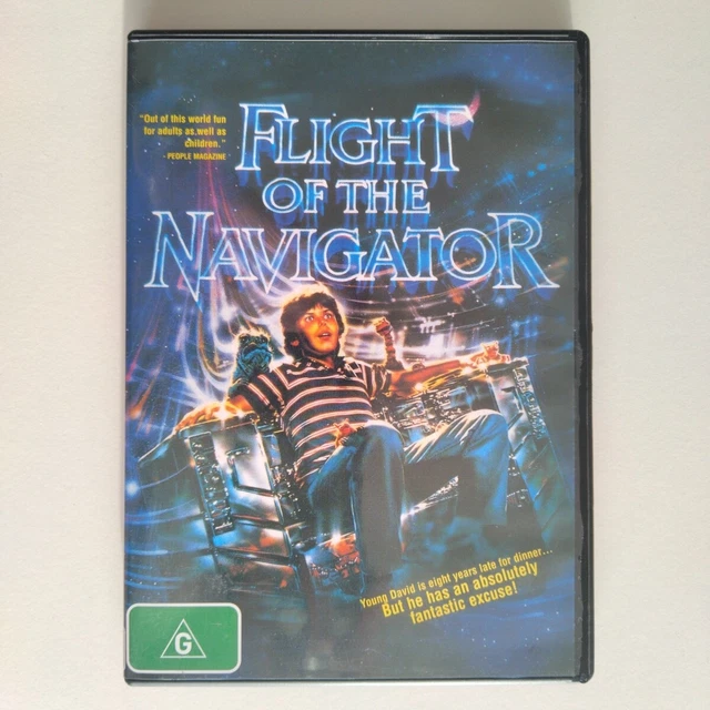 Flight Of The Navigator DVD (1986 Sarah Jessica Parker | Region 4 | VGC)