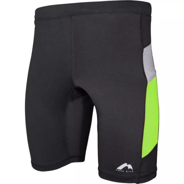 More Mile Mens More-Tech Short Running Tights - Black