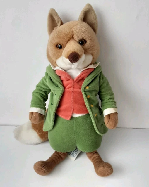 PETER RABBIT MR Tod Fox Vintage Large Plush Soft Toy Rare 2002 36