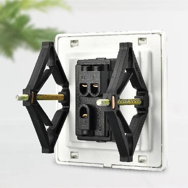 Riparatore Per Interruttori E Prese Allentate - Kit Con 10 Ganci E Viti - Foto 10