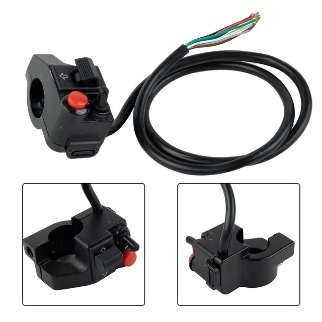 APIELE 22MM Latching Metallo Interruttore a pulsante,interruttore autobloccante pulsante 12VDC 10A,Alloggiamento in alluminio pulsante con LED impermeabile con spina pre-cablata(rosso