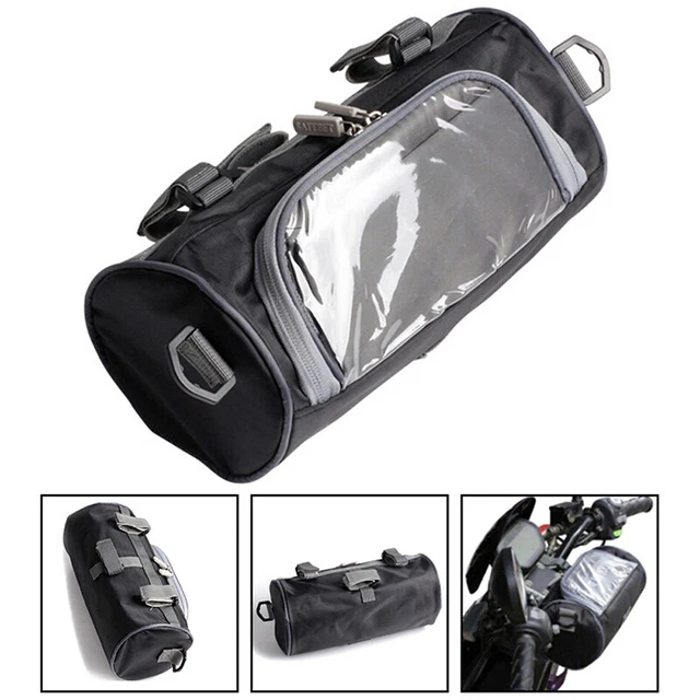 Universal Motorcycle Windshield Bag Front Handlebar Fork Storage ContainerO;c;