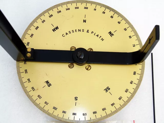 Cassens & Plath Germany Ships Boat Yacht Marine Navigation Azimuth Dry Compass