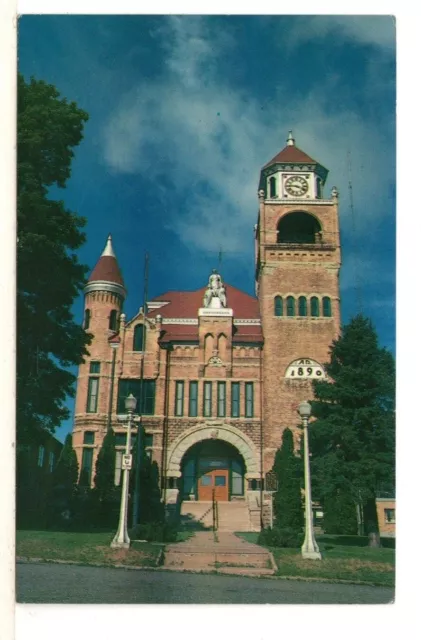 1975 PC: Iron County Courthouse – Crystal Falls, Michigan “Jewel of Iron County”