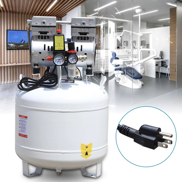 40L Air Compressor 750W   Oil Free Air Compressor For Medical Dental Use