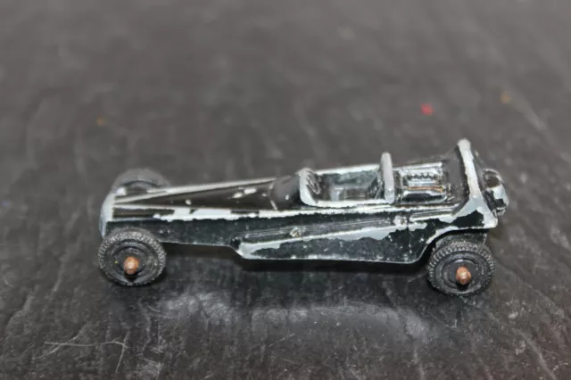 Vintage Tootsietoy Black Wedge Dragster Race Car