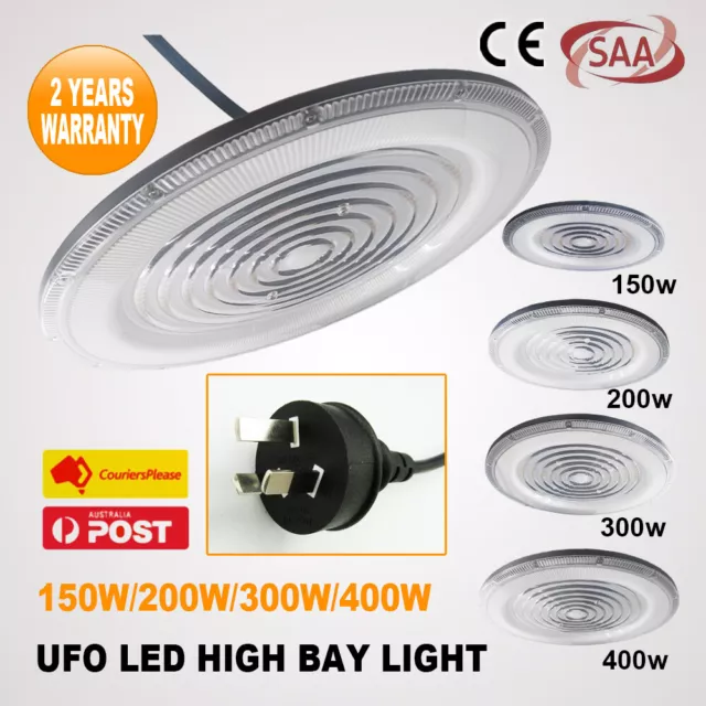 Ufo 150W 200W 300W 400W Led High Low Bay Work Light Factory Flood Grow Down Lamp