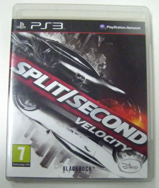 Sony PlayStation 3 PS3 Game - Split/Second: Velocity