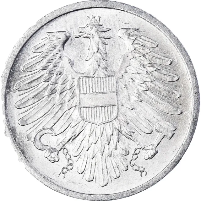 [#373471] Coin, Austria, 2 Groschen, 1966, AU, Aluminum, KM:2876