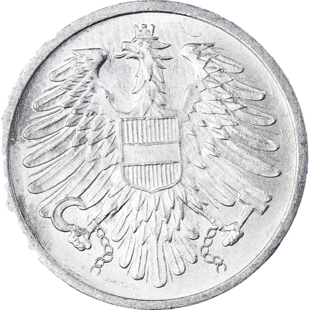 [#373471] Coin, Austria, 2 Groschen, 1966, AU, Aluminum, KM:2876