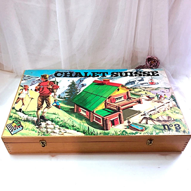 VINTAGE JEUJURA LE chalet suisse n° 3 EUR 70,00 - FR
