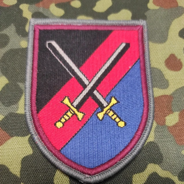 BW BUNDESWEHR VERBANDSABZEICHEN Logistikbrigade 200 Neu aus Stoff EUR 2