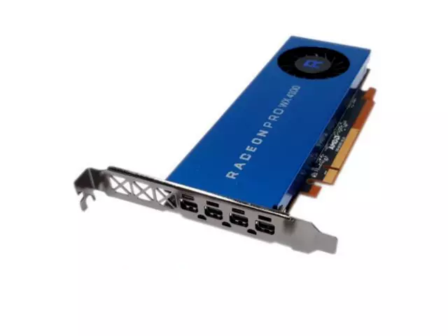 AMD Radeon Pro WX4100 4GB GDDR5 4x Mini-DisplayPort PCIe Video Card Dell TFC3M