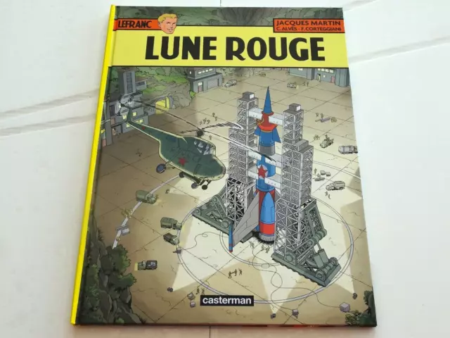 Bd : Album Lefranc , Tome 30 : Lune Rouge , Premiere Edition