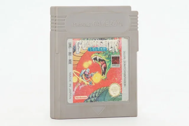 Burai Fighter Deluxe Nintendo Game Boy Classic DMG-BU-NOE Hergestellt in...