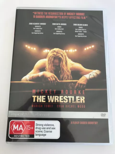 DVD R4 Movie Film - Mickey Rourke THE WRESTLER Sport Drama Action