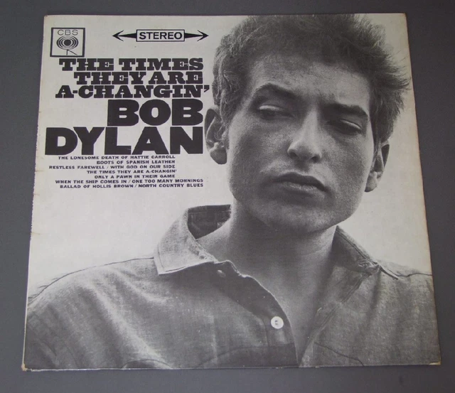 Lp Bob Dylan Times They Are A Changin    Stereo