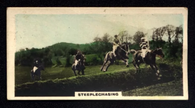 Cavanders The Homeland Series Real Photos (1924) Steeplechasing No. 4