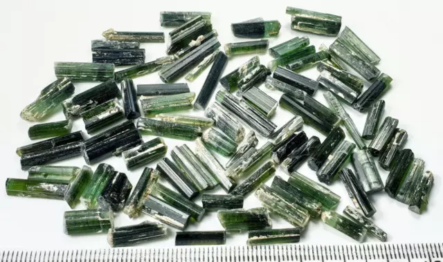 153 Cts Natural Tourmaline Crystals Nice Qty Lot from Afghanistan