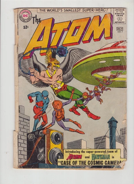 The Atom 7 - July 1963 - "Case of the Cosmic Camera!" co-starring Hawkman