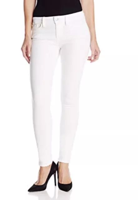 Woman Joes Mid Rise Skinny Ankle Size 25 Spotless Stay Dirty In Annie -White