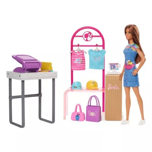 Playset Mattel HKT78 BARBIE Boutique Moda