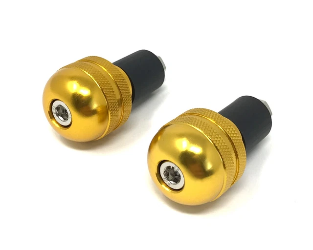 Embouts De Guidon Moto En Aluminium - Compatible Honda CBR1000RR, CBR600RR, Etc., 22 Mm, Paire