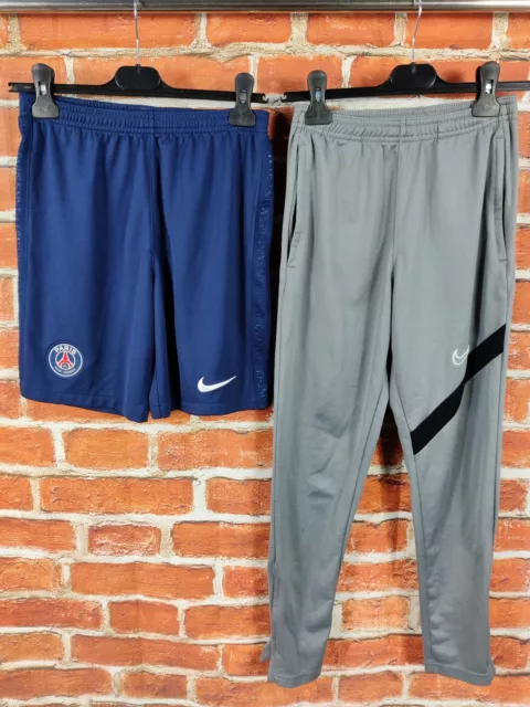 Boys Bundle Age 12-13 Years Nike Joggers Football Shorts Paris Sg 147-158Cm