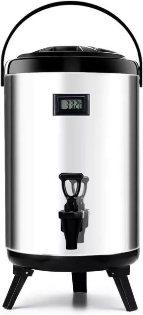WantJoin Insulated Beverage Dispenser-Hot water Urn for Catering-Tea Dispenser-S