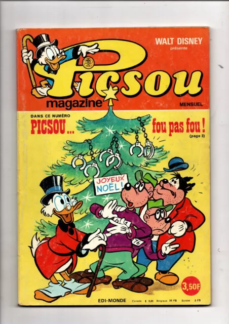 PICSOU Magazine n°47. EDIMONDE 1975.  BE